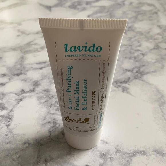 Lavido‎ 2 in 1 Purifying Facial Mask & Exfoliator - Picture 1 of 2